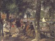 Pierre Renoir La Grenouilliere oil painting